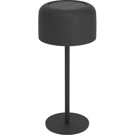 Esterno Lampade Ricaricabili Moderno Roccanova Acciaio Nero Led 2,8W 270Lm Ip44