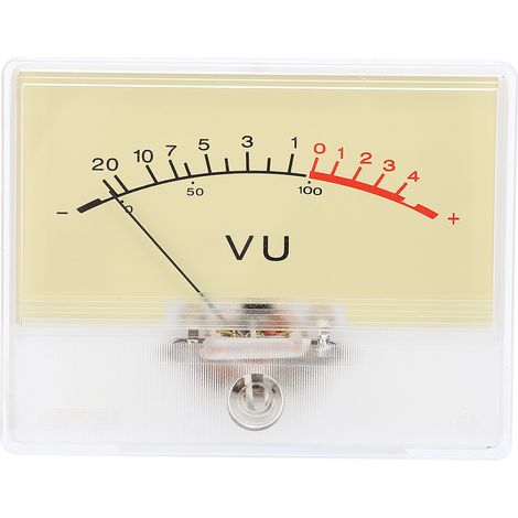 Hochpräzises T-90 dB VU-Meter mit Lampe – Professionelles Audiozubehör (1/5)