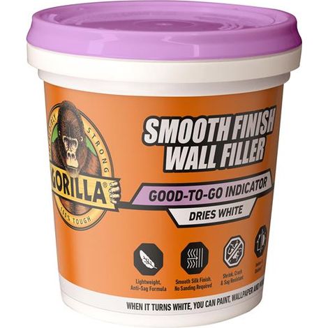 Gorilla Glue Smooth Finish Wall Filler 473ml