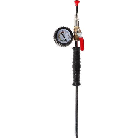Manomètre de pression des pneus avec embout de gonflage numérique pour voitures et motos (1/3)