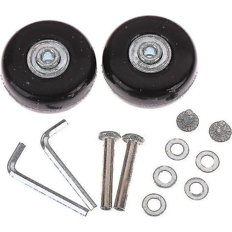 Ersatzrollen für Koffer, Kofferreparatur, Achsen mit 50 mm Außendurchmesser, Deluxe-Modell + Hfmqv-Schrauben (1/5)