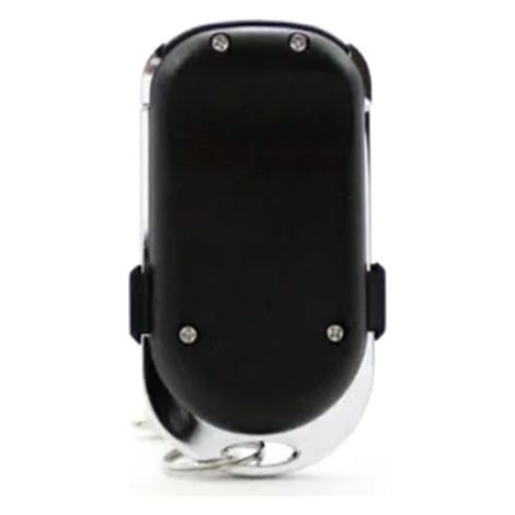 (Exclusivité Mexique) (Échantillon non disponible) Télécommande sans fil 433 MHz avec copie, télécommande à quatre boutons en métal pour porte de garage/porte sectionnelle (Livrée avec pile DC12V 27A) (1/5)