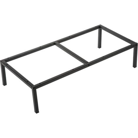 Regalbeine metall 67x29cm mix n modul schwarz - 5five