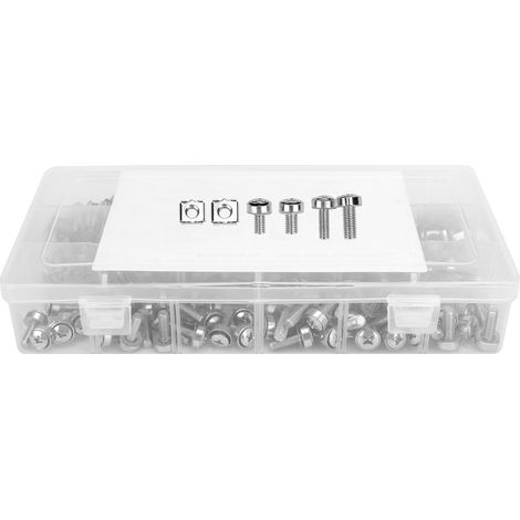 Lot de 100 écrous à cage M5/M6 avec vis de montage pour bateau, voiture, camion - Accessoire pratique (1/5)