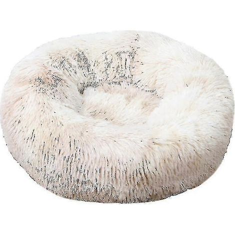 Panier rond pour chien kaki ultra doux 80 cm (1/5)