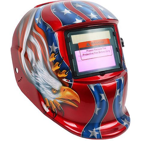 Casque de soudage à assombrissement automatique solaire, masque pour soudeur à arc TIG/MIG, outil de protection pour meuleuse (1/5)