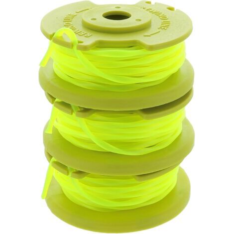 Ahlsen Applicable à Ryobi One PLUS + AC80RL3 OEM Ligne .080 Pouces Twisted Line et Remplacement de Bobine pour les tondeuses sans fil Ryobi 18v, 24v et 40v (paquet de 3) (1/5)