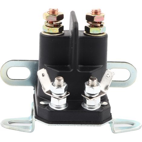 Solenoide de arranque SUNXURY, relé solenoide de arranque reversible universal de 4 terminales OE 1-513075 117-1197 (1/5)
