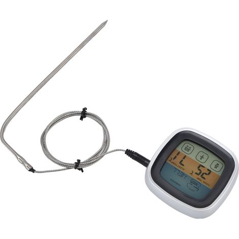 Digitales Fleischthermometer, wasserdichtes Edelstahl-Lebensmittelthermometer mit Grilltemperatursonde zum Kochen (1/5)
