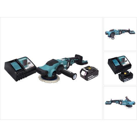 Makita DPO 600 RM1 Akku Exzenterpolierer 18 V 150 mm XPT Brushless + 1x Akku 4,0 Ah + Ladegerät (1/5)