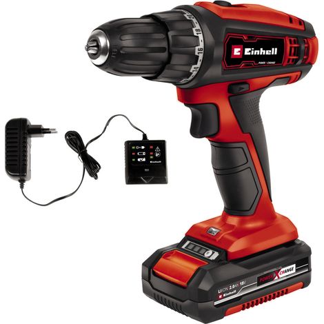 Einhell Akku-Bohrschrauber TC-AS 18 V Li 2,0 Ah inkl. Akku & Ladegerät Bohrmaschine