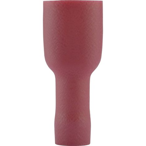 Cosse clip 4.8 mm x 0.5 mm Vogt Verbindungstechnik 396105S 180 ° entièrement isolé rouge 1 pc(s) D24278