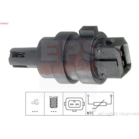 Capteur, température de l'air d'admission EPS 1.994.013 AUDI 028 906 081