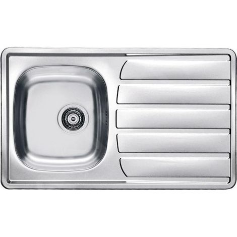 Alveus Zoom - Évier 860x500 mm, inox 1098773 (1/3)