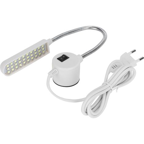 Lampe de bureau à LED 6W, 30 lumières SMD, cou magnétique réglable, haute luminosité, économie d'énergie, 85‑265V (1/5)