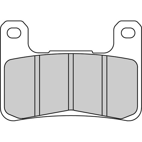 Plaquette de frein Métal Fritté Sinter Grip Road - R90 (1/2)