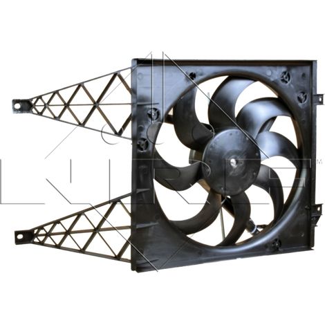 Ventilateur, refroidissement du moteur NRF 47374 SEAT 6Q0121207L 6Q0959455AD