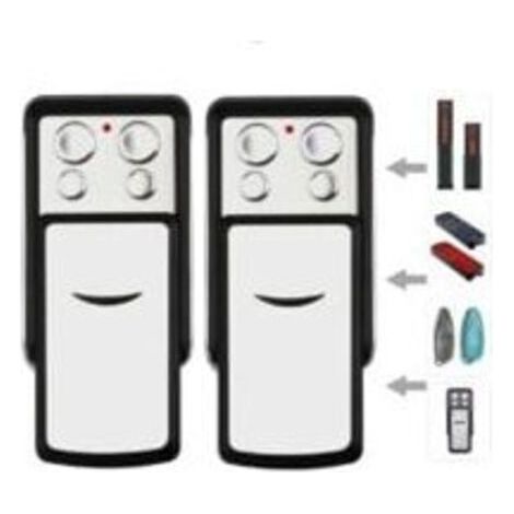 Télécommande de garage Sdre-4031 868 MHz compatible avec les télécommandes Sommer 868 MHz 4020 4026 TX03-868-4 4021 4025 4011 4031 4035 à code tournant (Smile-2PACK) (1/4)