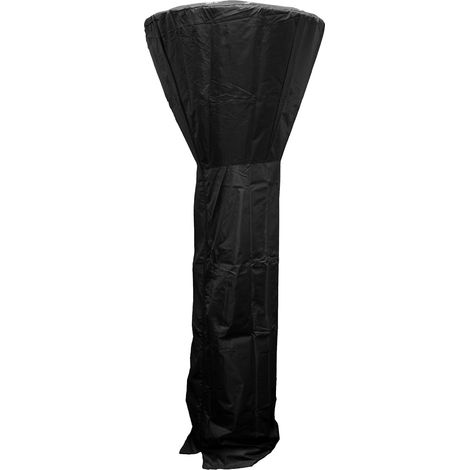 Schutzhülle für Terrassenheizstrahler, 210D Oxford-Gewebe, staubdicht, 226 x 85 x 48 cm, schwarz