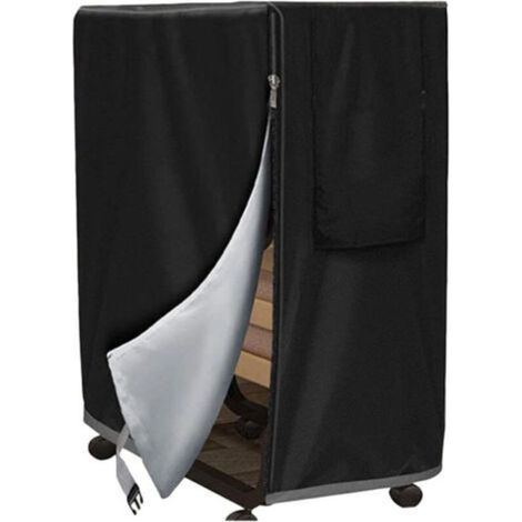 Housse de lit pliable imperméable pour voyage – Protection anti-poussière intérieur/extérieur, dimensions 84 x 33 x 107 cm (1/5)