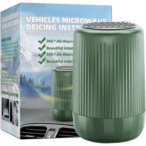 Auto-Windschutzscheibenenteiser, Innenraum-Frostschutzgerät, schnelle Schneeräumung für sicheres Fahren im Winter, mikrowellengeeignet.