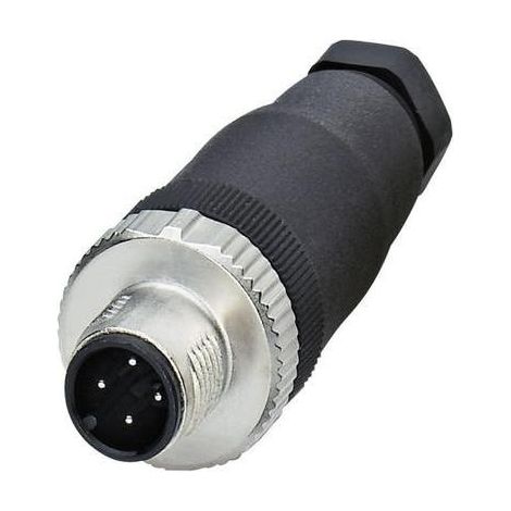 Vaso recto 4P M12 tipo A 4-8mm sacc-M12MS-4CON-PG7-M 1662528