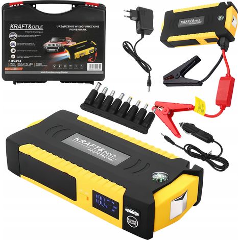 Arrancador portátil PowerBank 3.0 USB-A + Estuche 16800 mAh 12V Kraft&Dele (1/5)