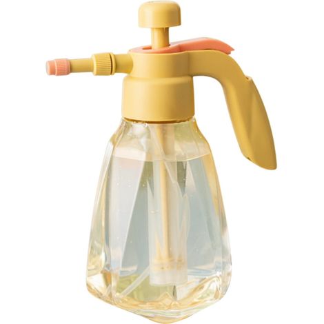 Regadera a presión, botella pulverizadora de aire de 1,5 litros (51 oz), adecuada para regar flores de interior, regadera de jardín de alta presión con boquilla para un riego fácil. (1/5)