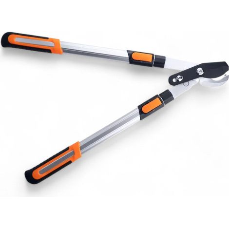 Troncarami a battente telescopico lunghezza regolabile 65 - 87 cm lama in acciaio ideale per potatura giardino (1/5)