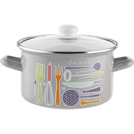 Pentola smaltata Emalia Polska Pleszew Staffio 20 cm 3,7 l (1/5)