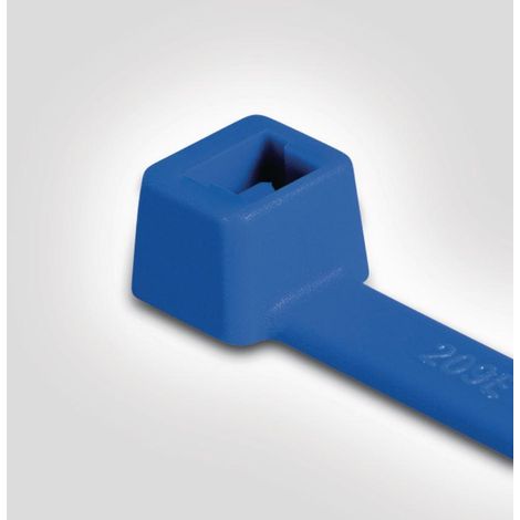 Hellermanntyton Brida resistente azul 150 mm