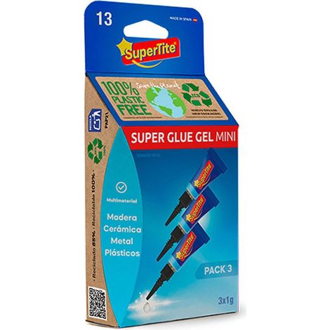 Gel Adesivo Istantaneo Blister 3x1g 2513 Supertite