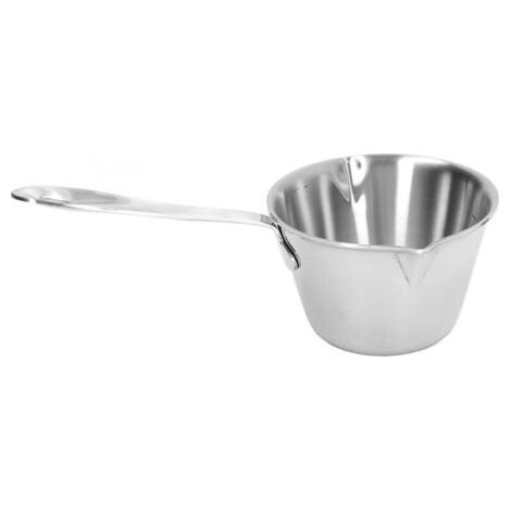 BUNTHAUS Casserole à beurre et lait en acier inoxydable 304 – Capacité 200 ml – Mini casserole épaisse (1/5)