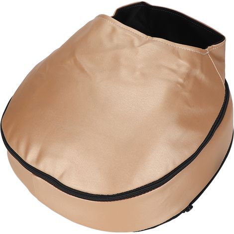 Chaussons chauffants électriques pour les pieds, avec coussinets de massage et de chaleur pour les jambes et le dos. Prise UE 100-240 V. (1/5)