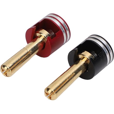 Connecteurs banane en alliage d'aluminium et cuivre avec dissipateur thermique Bullet de 5 mm (1/5)