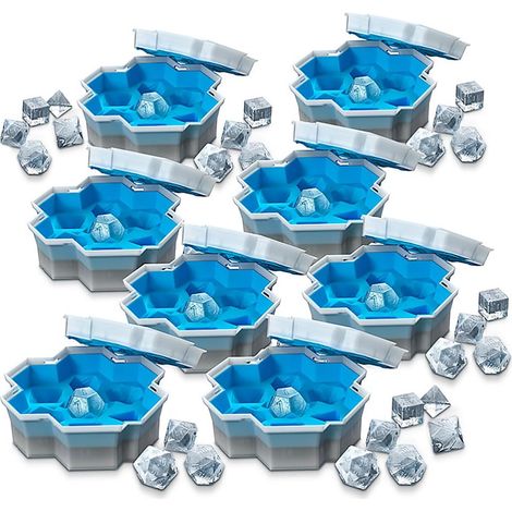 Passoire à dés à glace, moule à glace, seau à glace, plateau de jeu, plateaux en silicone souple pour glaçons (1/5)
