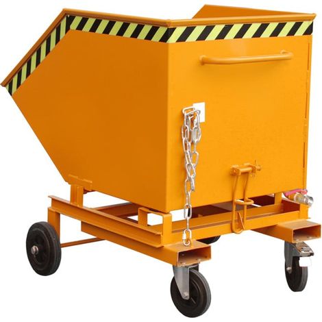 Bauer Südlohn Bac à copeaux SKW-ET 600, peint, orange jaune