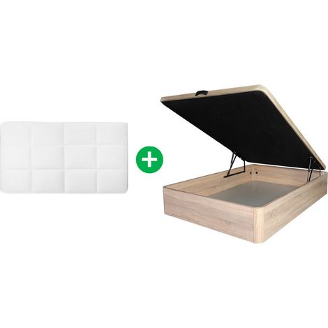 Cama Canape 90cm + Cabecero en Polipiel Nerea (1/5)