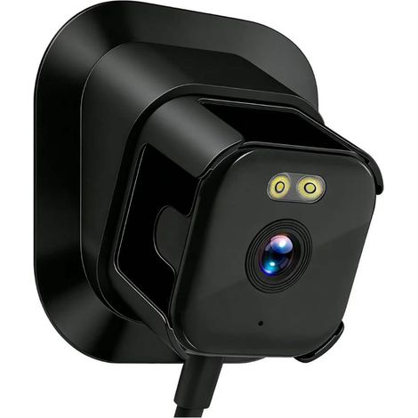 Caméra de Surveillance pour Fenêtre Intérieure WiFi Bi-bande 2,4/5 GHz, Caméra HD Sans Fil avec Vision Nocturne Black Light 30 m, Détection de Mouvement, Alertes Intelligentes, Audio Bidirectionnel, Z (1/4)