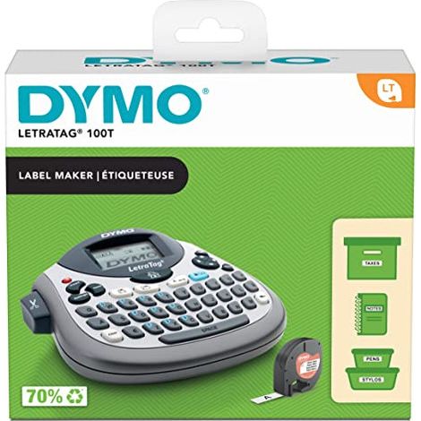 Dymo LetraTag LT-100T Etikettendrucker kompakt grau