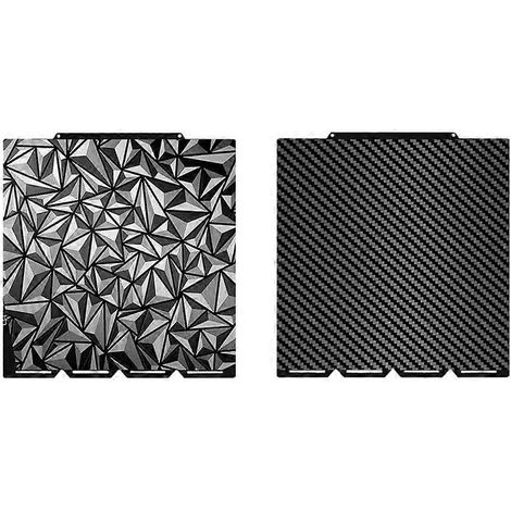 Plateau de construction magnétique double face lisse en acier à ressort pour imprimante 3D Snapmaker U1 PEI 276 x 293 mm (1/5)