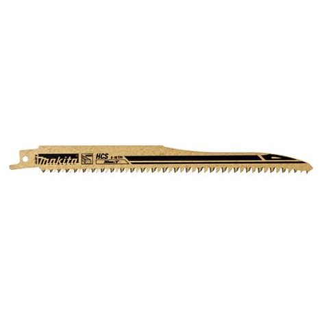 Lot de 5 Lames de scie sabre Super Express MAKITA B-05153 pour bois