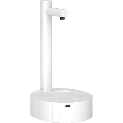 Pompe à eau de bureau avec plateau de rangement, distributeur d'eau électrique automatique rechargeable par USB pour la maison, la cuisine, le bureau et le camping. (1/5)
