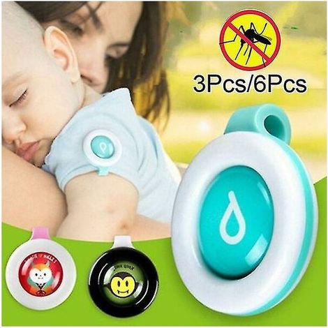 6pcs/3pcs Insect Repellent Badge Button Maternity Mosquito Repellent Clip-size3pcs (1/2)