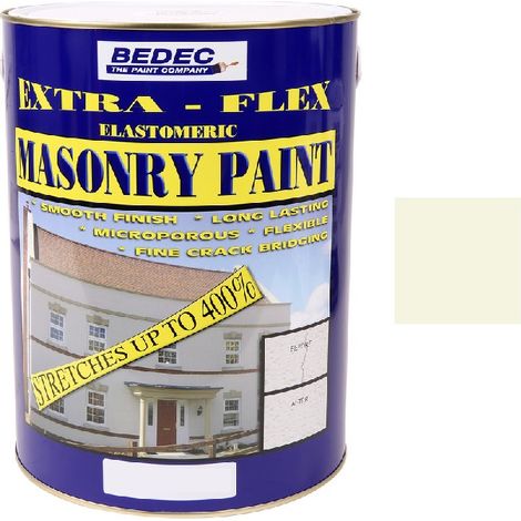 Bedec Extra Flex Masonry Paint - Sea Foam - 5 Litre