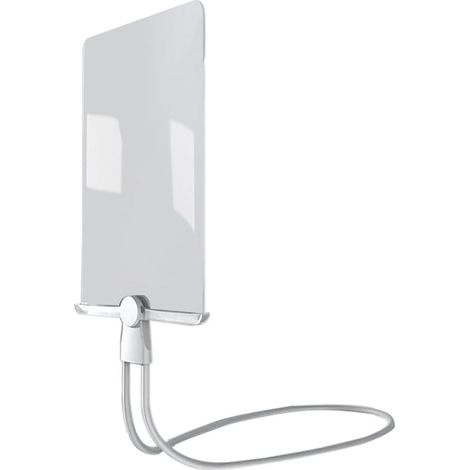 Écran Vertical Haute Définition en Acrylique avec Loupe, Grande Zone de Visualisation, Idéal pour Une Utilisation à et au Bureau, Blanc (1/5)