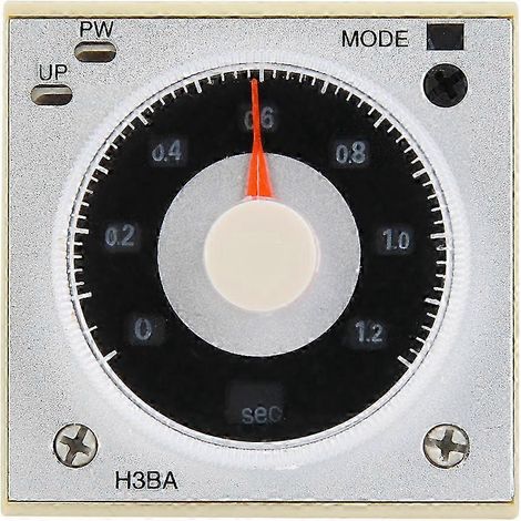 Relais temporisé multifonction précision élevée 8 broches minuterie 1,2s-300h 220VAC/24VDC AC220VAC (1/5)