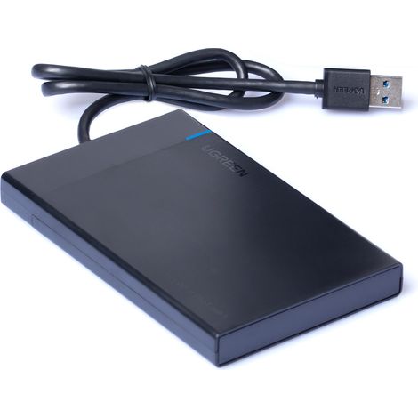 Boîtier pour disque dur SATA 2,5 pouces 5 To, USB 3.0, noir