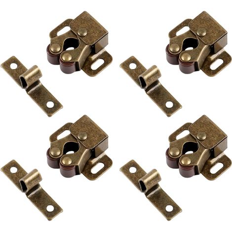 Pinces universelles pour portes de placard en métal, fermeture (1/5)