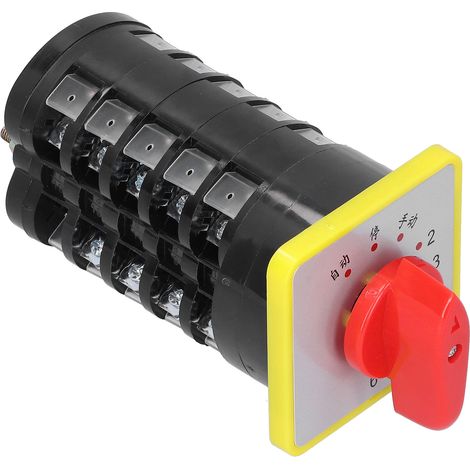 Commutateur de transfert universel à 8 positions 110-380 V 16 A LW5D-16TM705/5 (1/5)